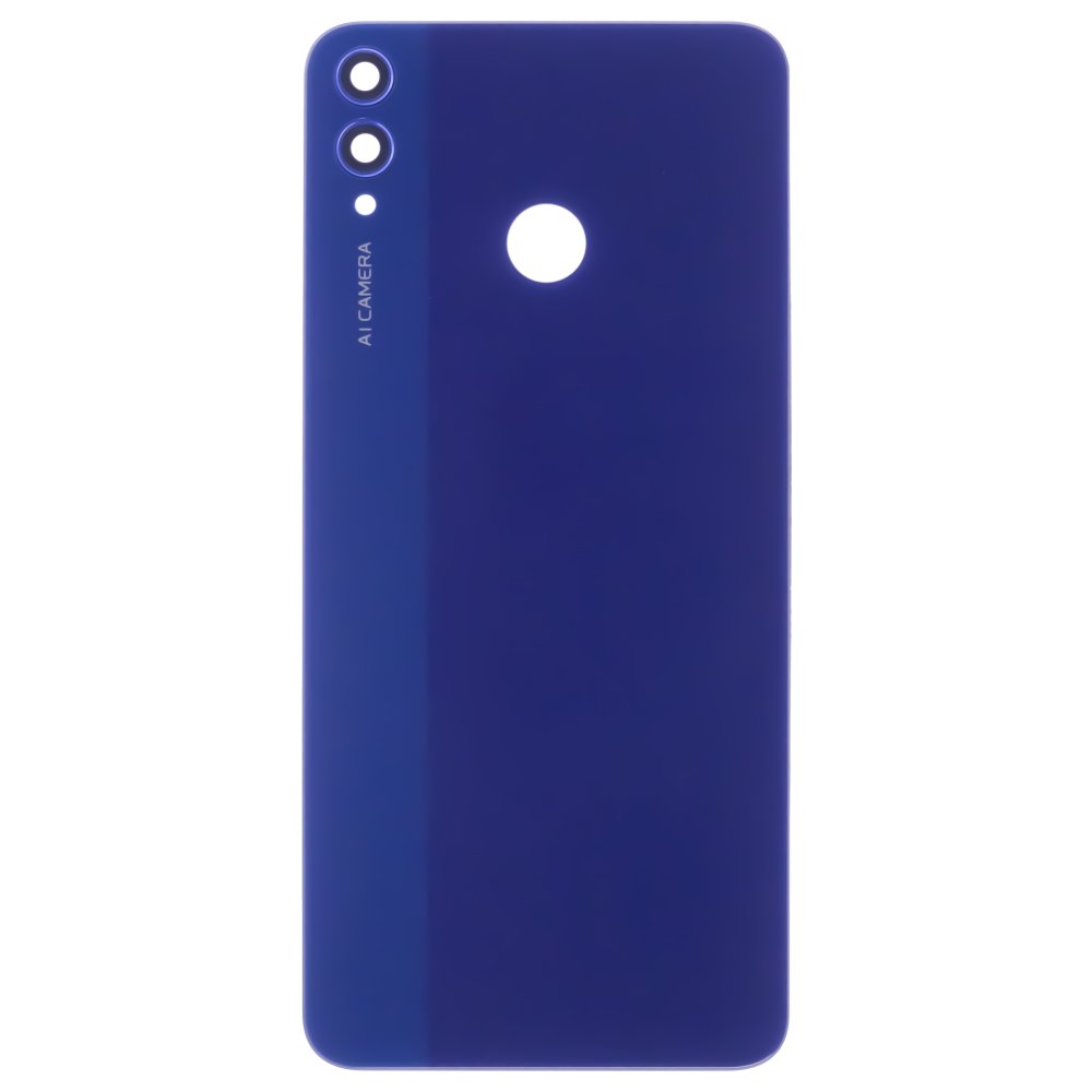 Задняя крышка для Huawei Honor 8X/8X Premium (JSN-L21) (синий) (в сборе со стеклом камеры)