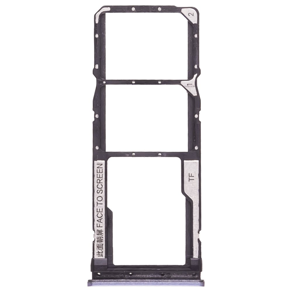 Держатель сим-карты для Xiaomi Redmi Note 9 Pro (M2003J6B2G) / Redmi Note 9S (M2003J6A1G) (серый)