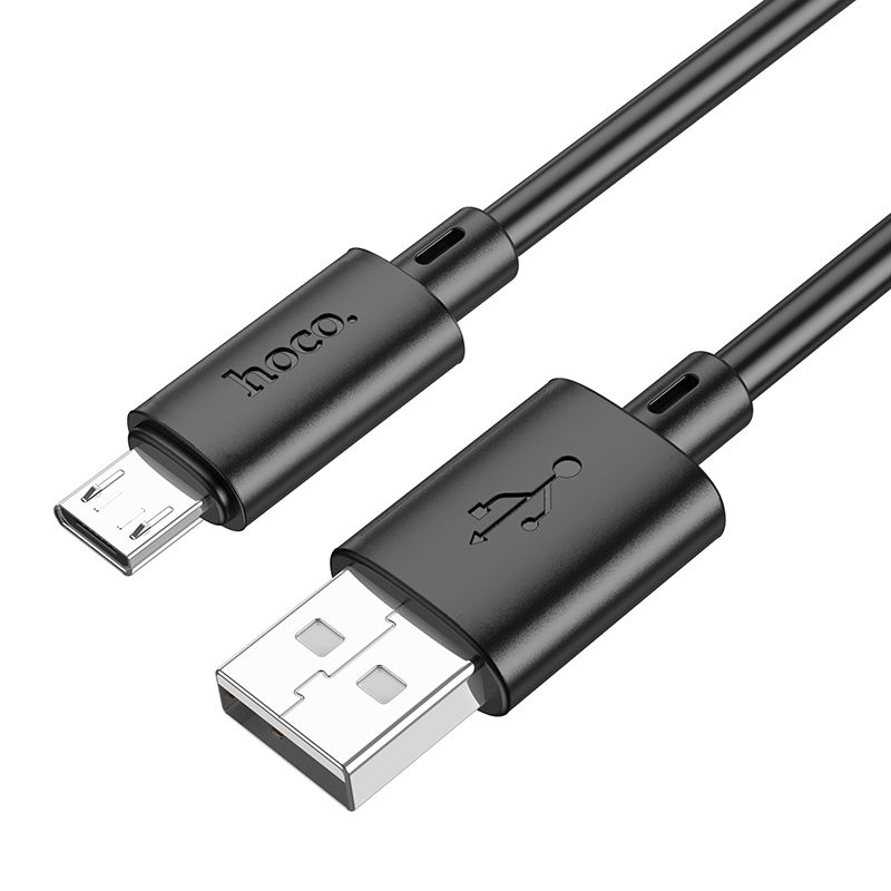 Дата-кабель Hoco X88 USB - TypeC 1 м 3A (черный)