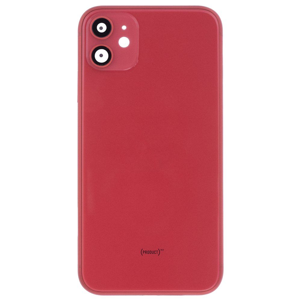 Корпус для Apple iPhone 11 (красный) (Premium)