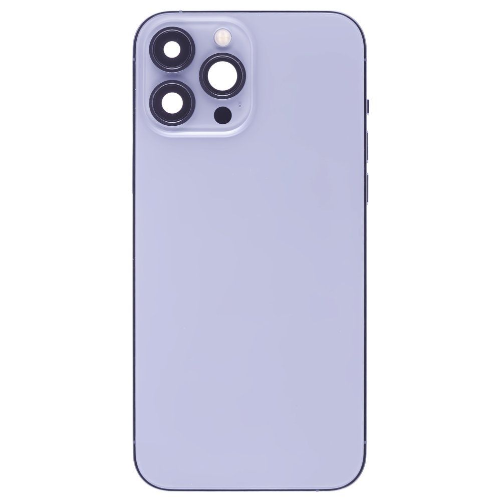 Корпус для Apple iPhone 13 Pro Max (голубой) (в сборе) (ORIG100) (Снятый) (возможен дефект ЛКП)