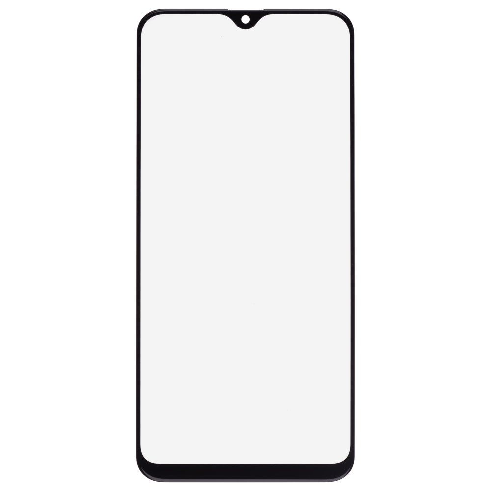 Стекло модуля для Samsung A205 Galaxy A20 / A307 Galaxy A30s + OCA (черный) (Premium)