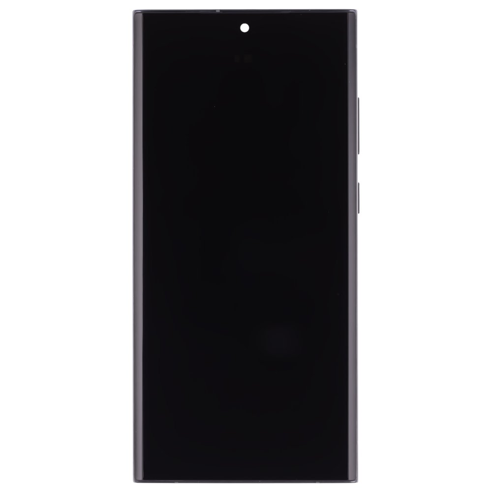 Дисплей для Samsung S918 Galaxy S23 Ultra + тачскрин (зеленый) (в рамке) (OLED) (Full Size)