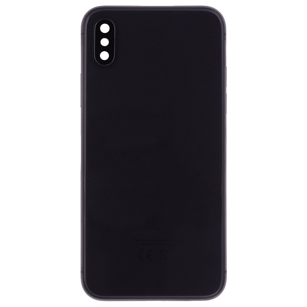 Корпус для Apple iPhone X (серый) (Premium)