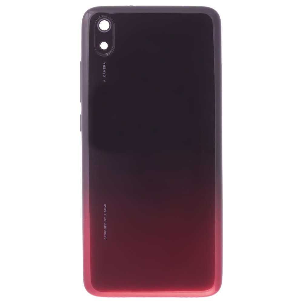 Задняя крышка для Xiaomi Redmi 7A (M1903C3EG) (красный) (в сборе со стеклом камеры)