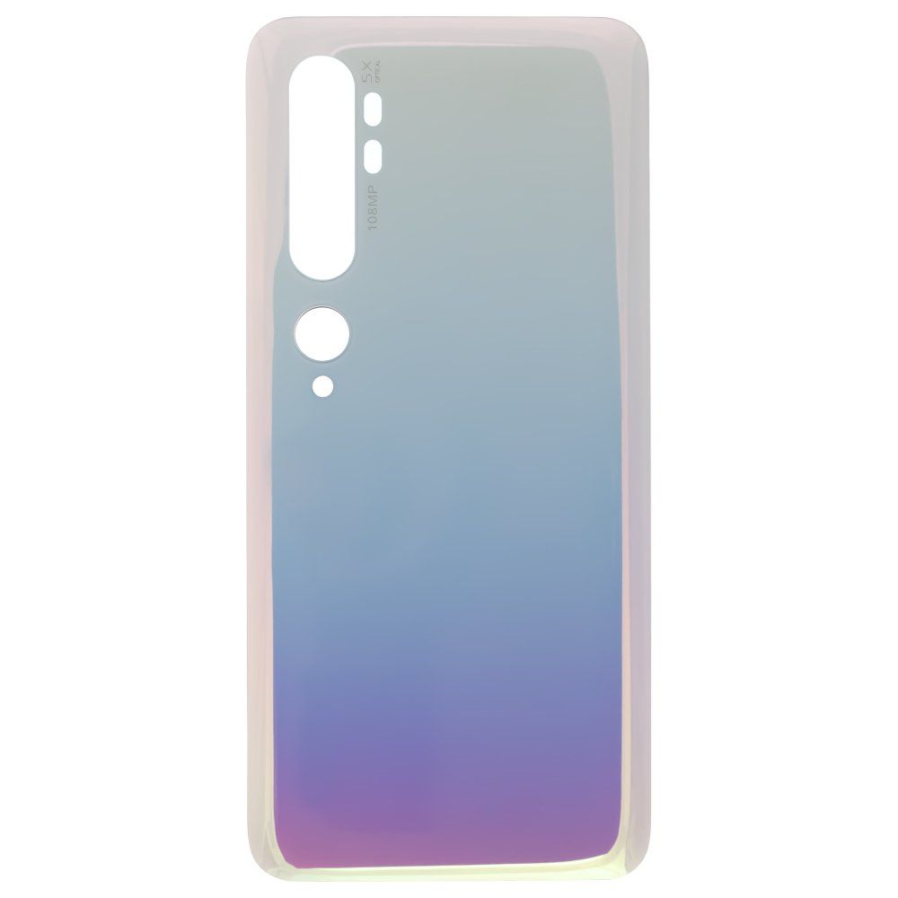 Задняя крышка для Xiaomi Mi Note 10 (M1910F4G) / Mi Note 10 Pro (M1910F4S) / Mi CC9 Pro (бело-голубой)