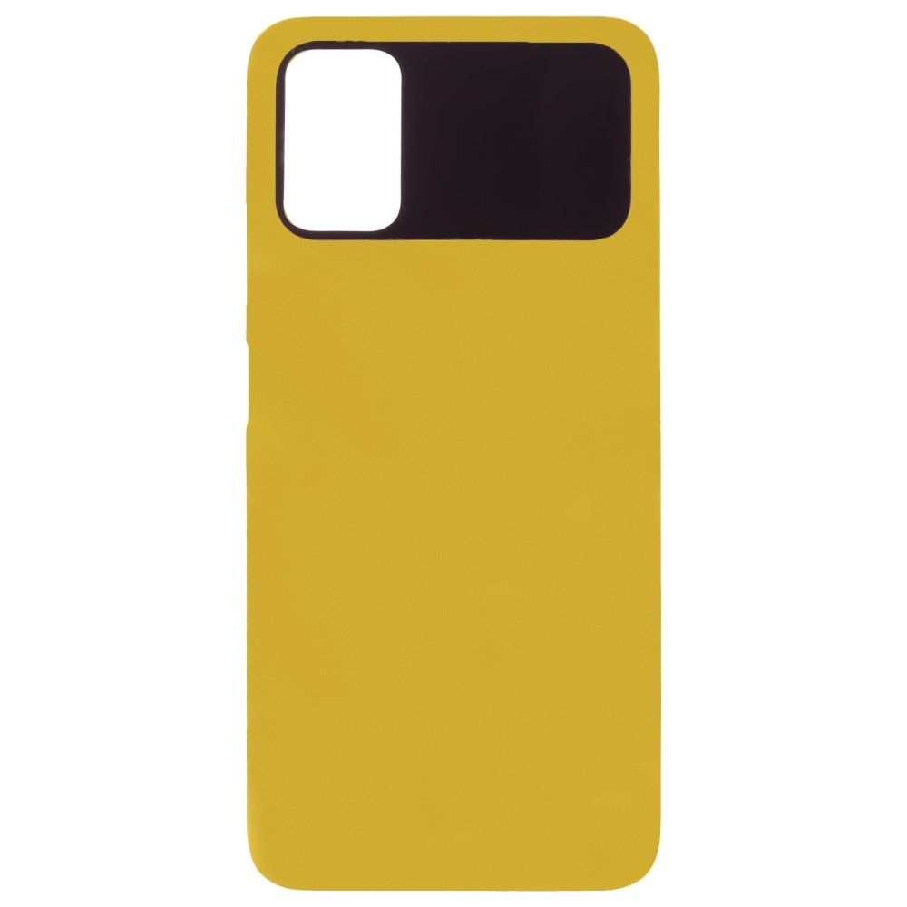Задняя крышка для Xiaomi Poco M3 (M2010J19CG) (желтый)