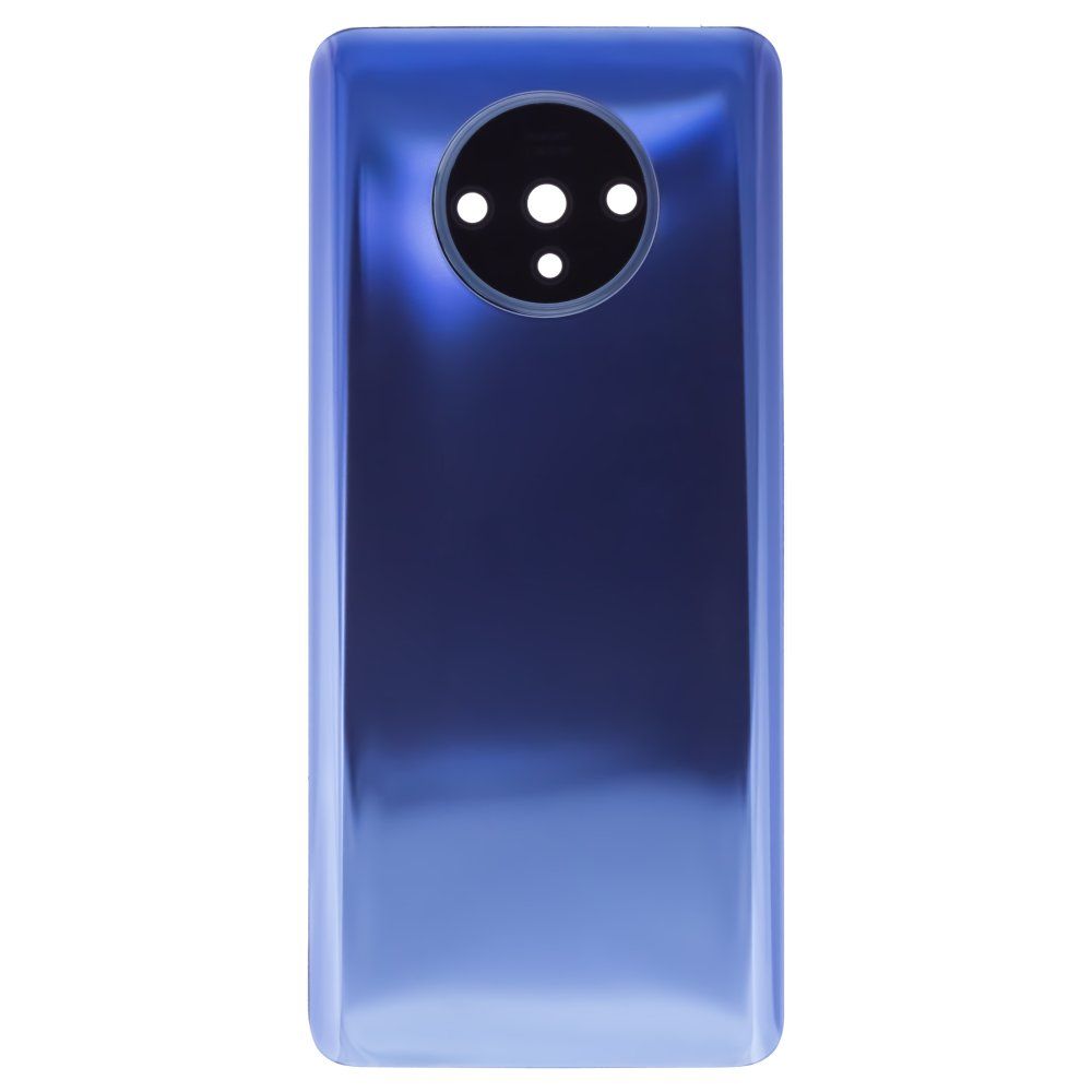 Задняя крышка для OnePlus 7T (синий) (в сборе со стеклом камеры)