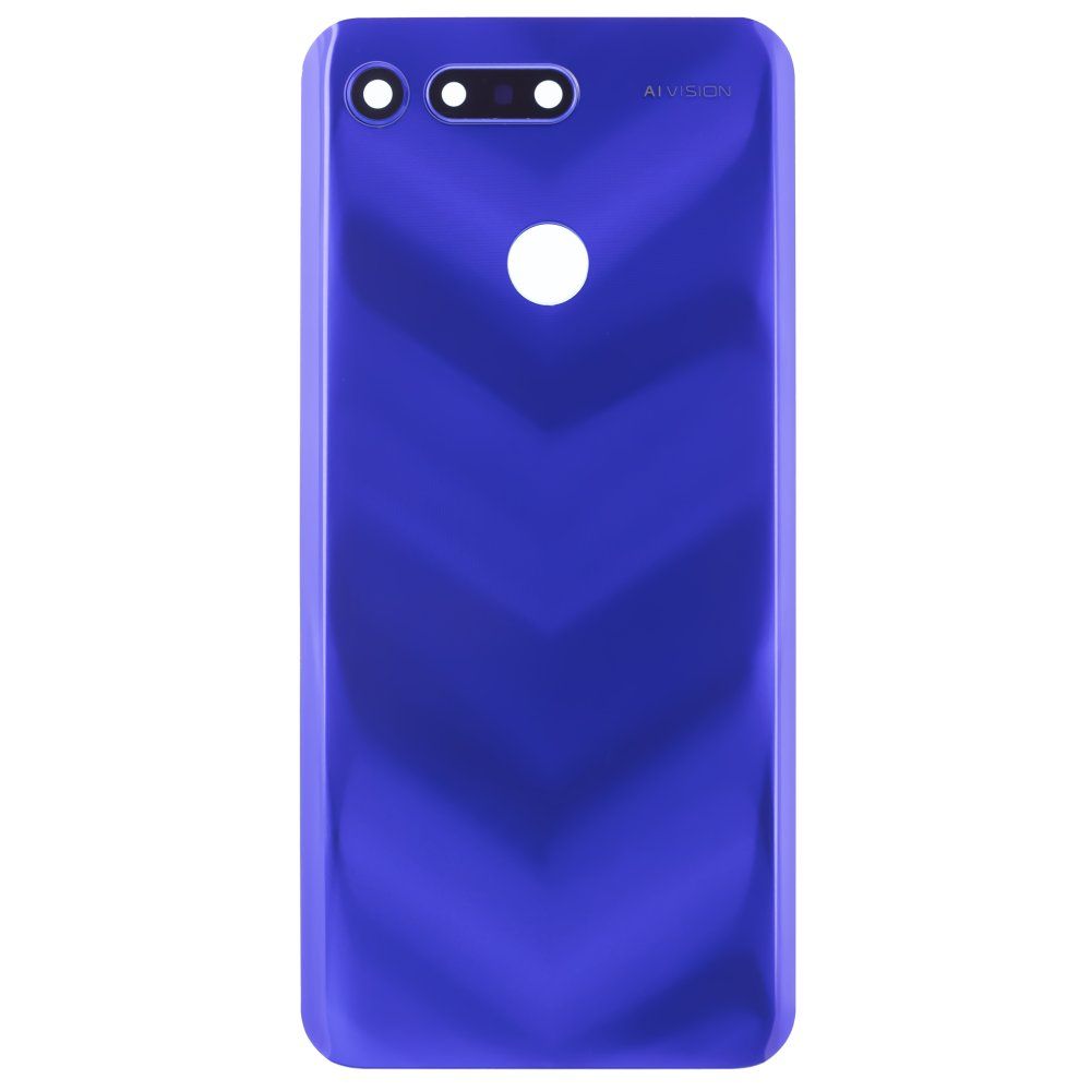Задняя крышка для Huawei Honor View 20 (PCT-L29) (синий) (в сборе со стеклом камеры)