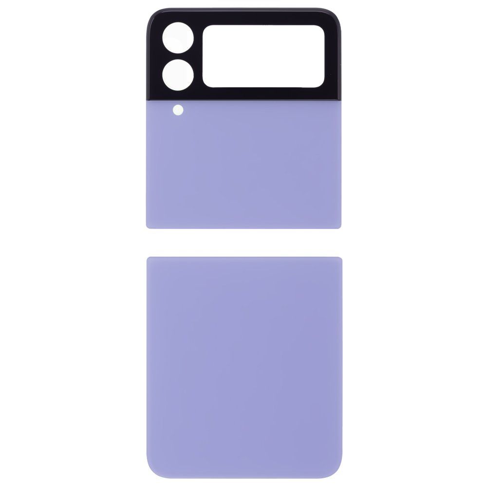 Задняя крышка для Samsung F721 Galaxy Z Flip 4 (голубой) (комплект)