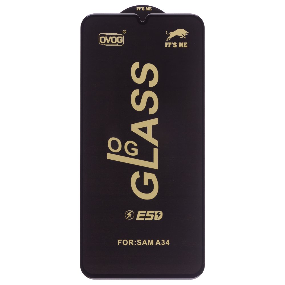 Защитное стекло OG Glass для Samsung A346 Galaxy A34 5G (черный)