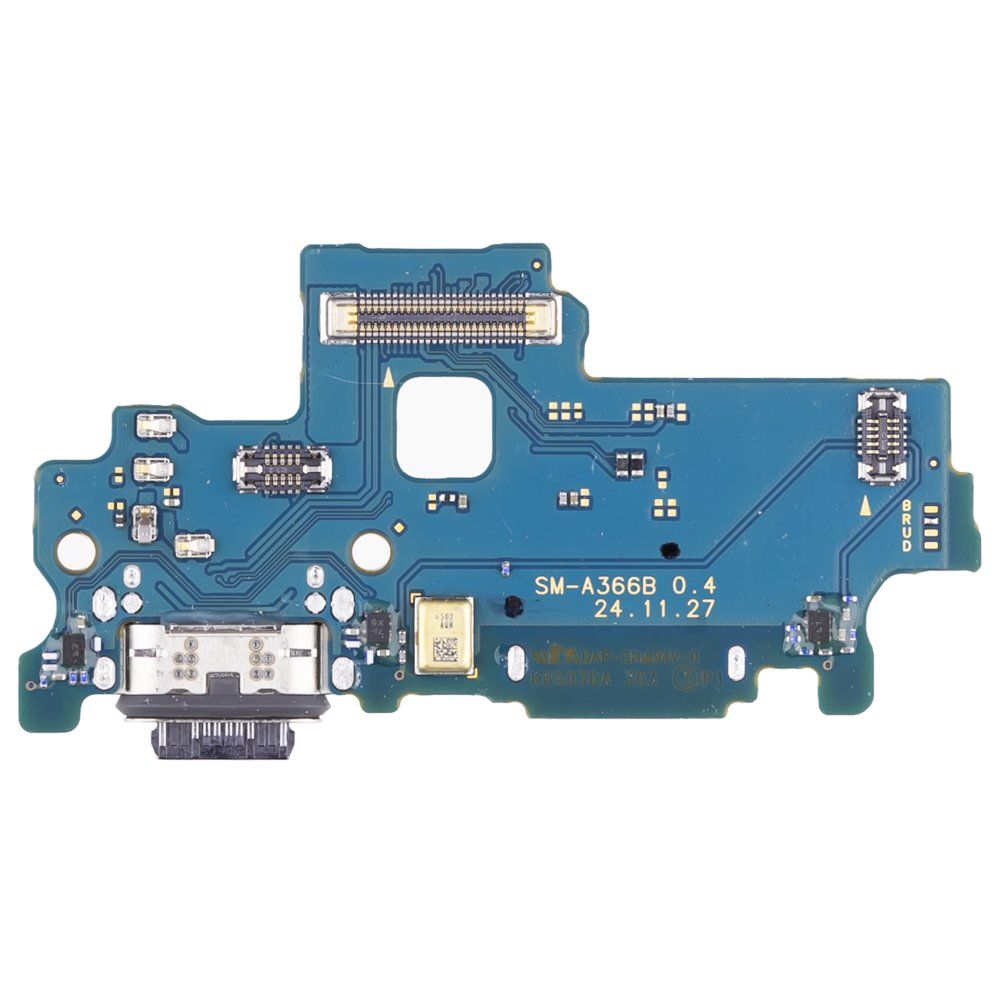 Нижняя плата для Samsung A366 Galaxy A36 5G с комп. + разъем зарядки + микрофон + разъем SIM (ORIG100)