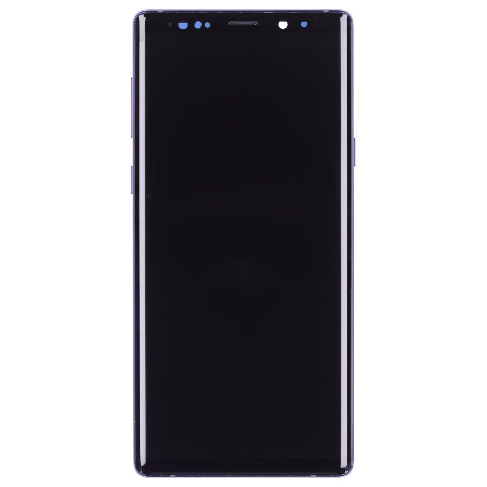 Дисплей для Samsung N960 Galaxy Note 9 + тачскрин (синий) (в рамке) (ORIG100) (возможен дефект ЛКП)