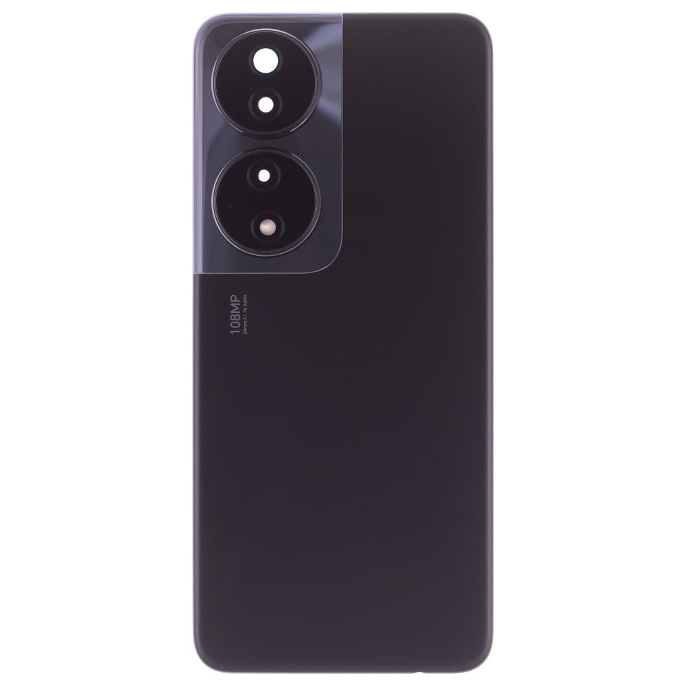 Задняя крышка для Huawei Honor 90 Smart (CLK-NX1) (черный) (в сборе со стеклом камеры) (ORIG100)