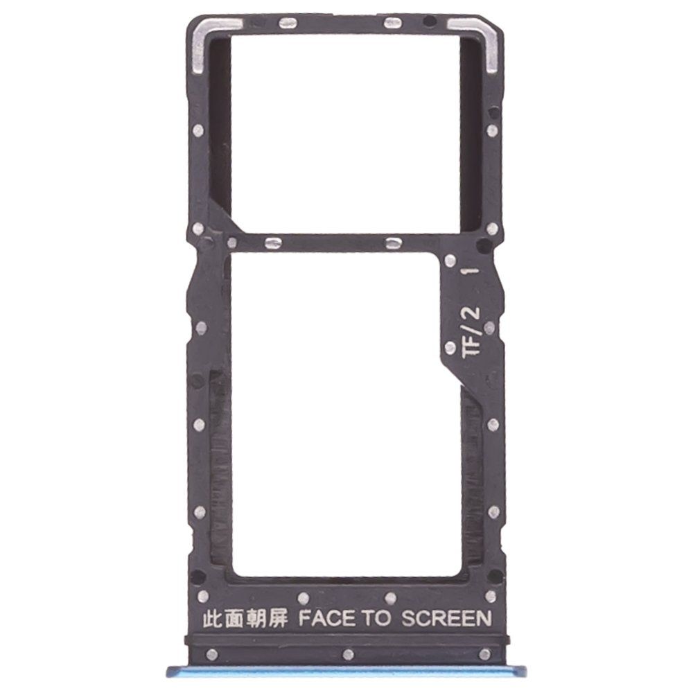 Держатель сим-карты для Xiaomi Poco M4 Pro 5G (21091116AG) (синий)