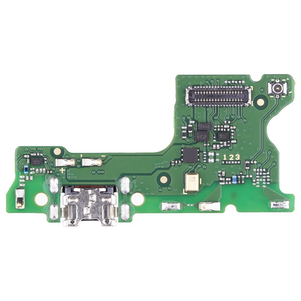 Нижняя плата для Huawei Y7 2019 (DUB-LX1) с комп. + разъем зарядки + микрофон (ORIG100)