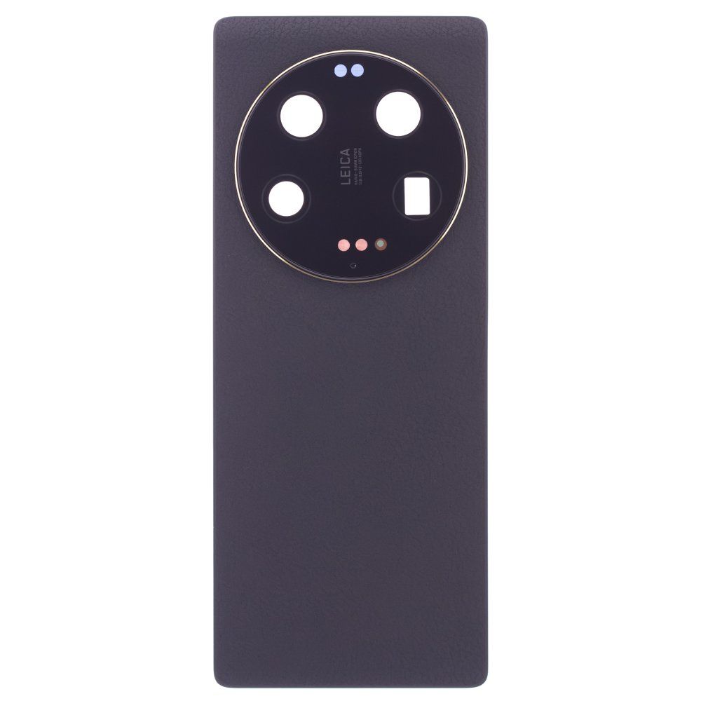 Задняя крышка для Xiaomi 13 Ultra (2304FPN6DC) (черный) (в сборе со стеклом камеры) (ORIG100)