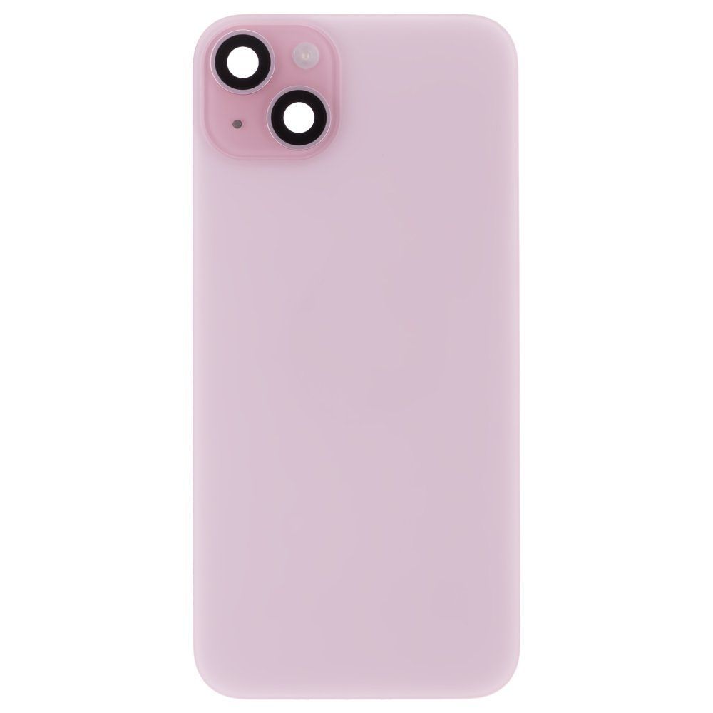 Задняя крышка для Apple iPhone 15 Plus (розовый) (в сборе) (ORIG100) (Снятый) (возможен дефект ЛКП)