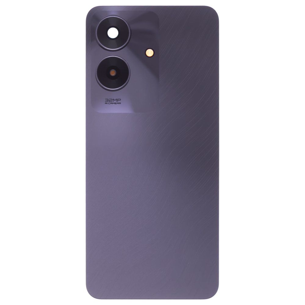 Задняя крышка для Realme Note 60 (RMX3933) (черный) (в сборе со стеклом камеры)