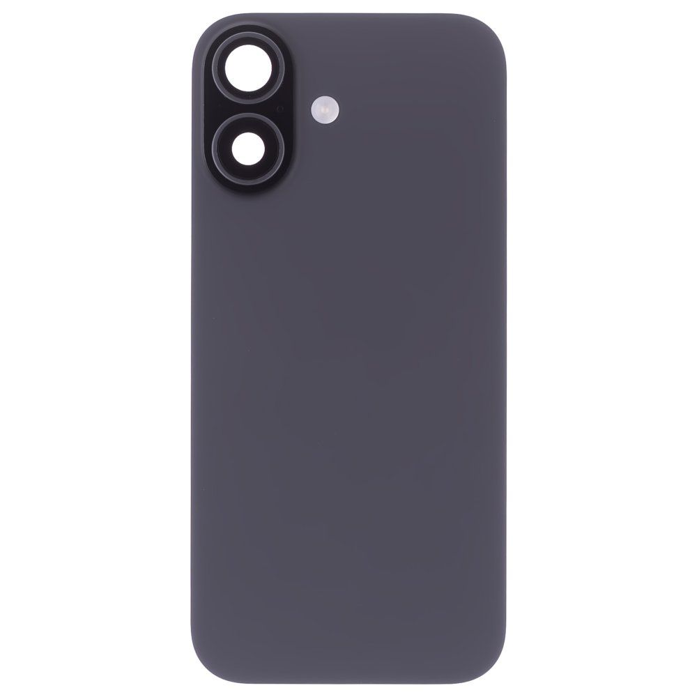 Задняя крышка для Apple iPhone 17 (SIM + eSIM) / iPhone 17 (eSIM) (черный) (в сборе) (ORIG100) (Снятый) (возможен дефект ЛКП)