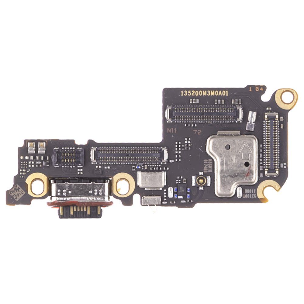 Нижняя плата для Xiaomi 13 (2211133G) с комп. + разъем зарядки + микрофон + разъем SIM (ORIG100)