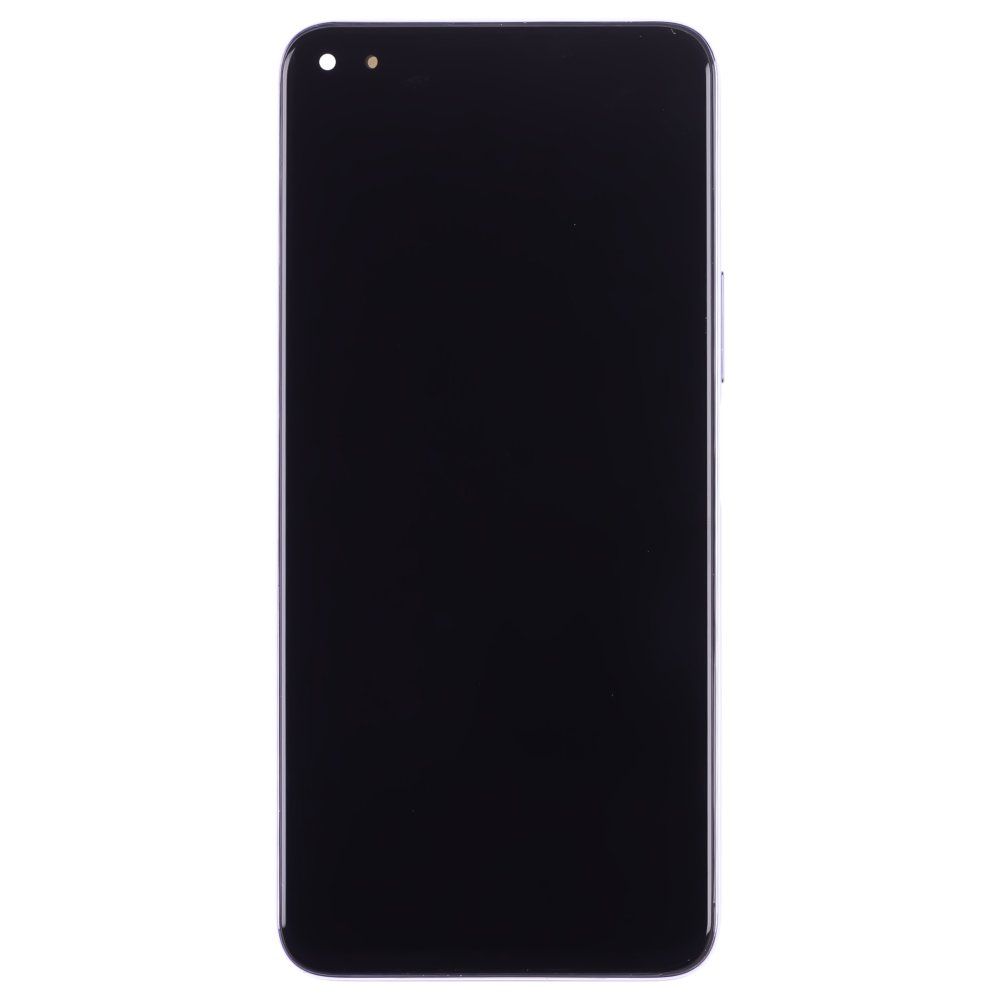 Дисплей для Huawei Nova 8i (NEN-LX1) / Honor 50 Lite (NTN-LX1) + тачскрин (серебристый) (в рамке) (ORIG)