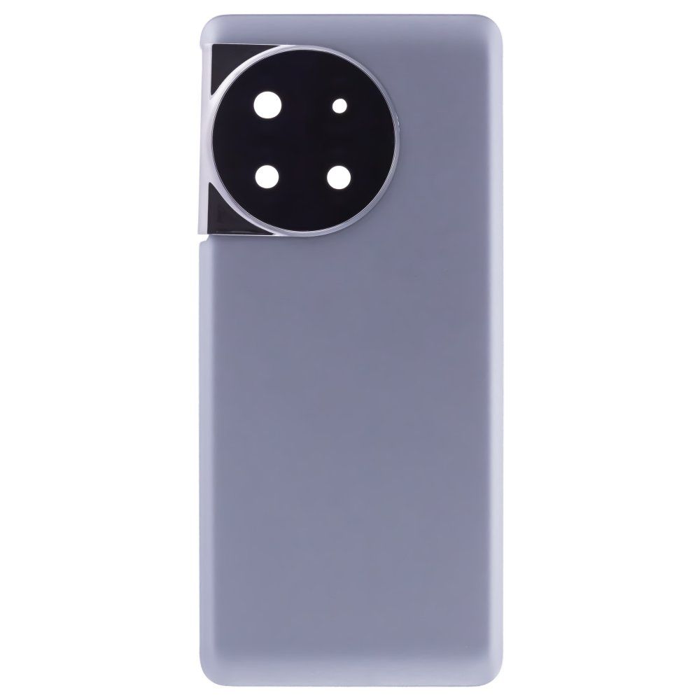 Задняя крышка для OnePlus 11R (PHK110) / Ace 2 (CPH2487) (серебристый) (в сборе со стеклом камеры)
