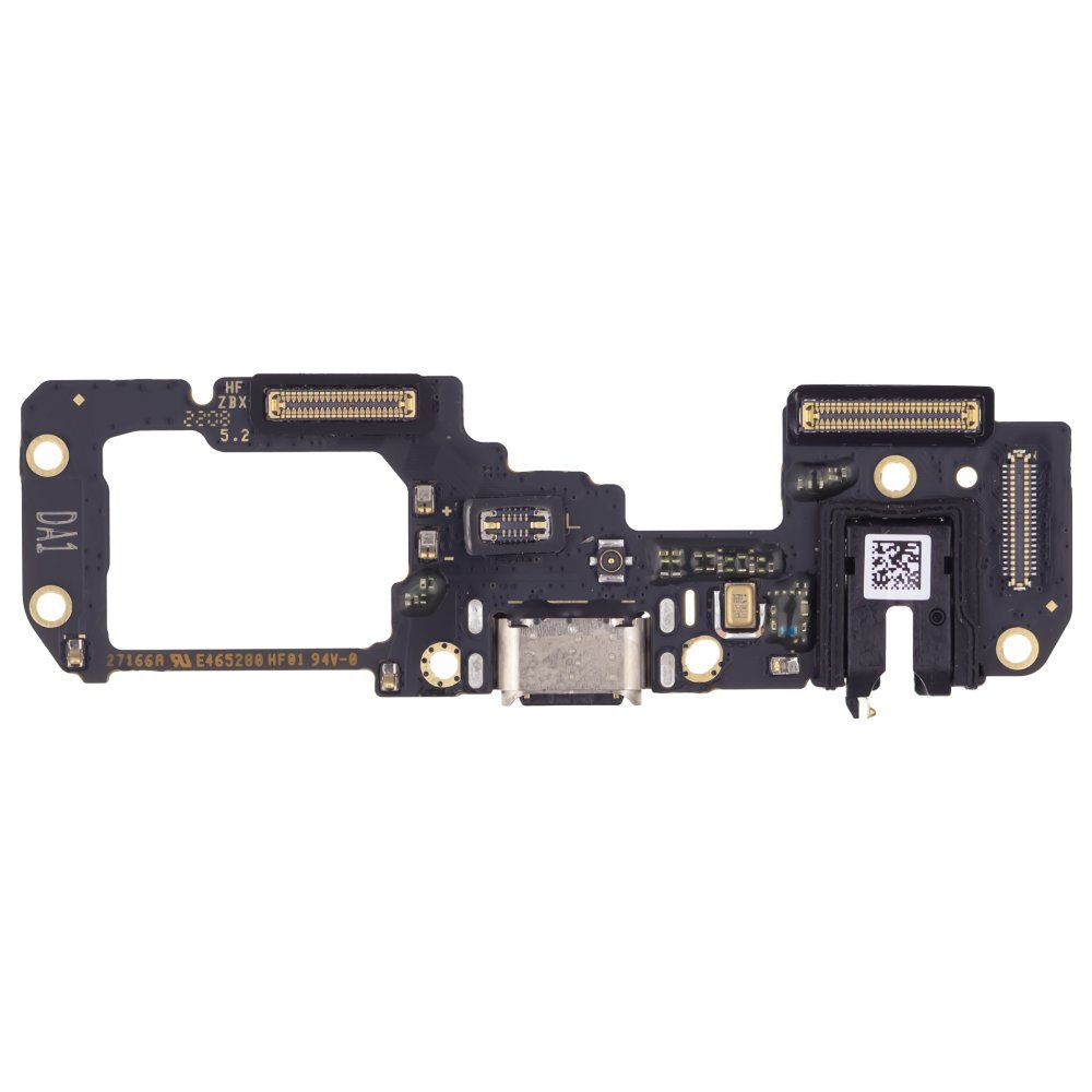Нижняя плата для Realme 9 4G (RMX3521) с комп. + разъем зарядки + микрофон (ORIG100)