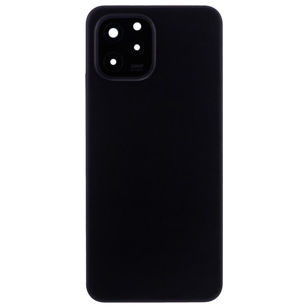 Задняя крышка для Huawei Nova Y61 (EVE-LX9N) (черный) (в сборе со стеклом камеры)