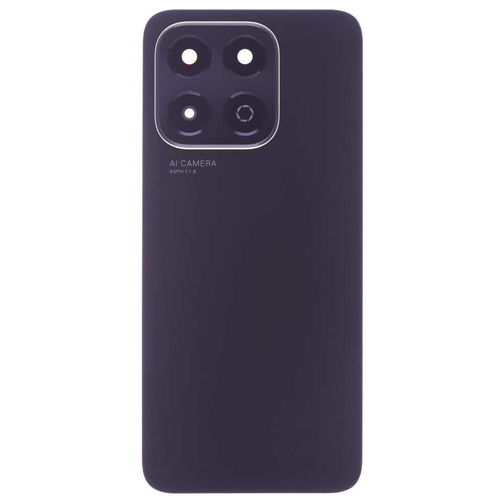 Задняя крышка для Huawei Honor X6b (JDY-LX1) (черный) (в сборе со стеклом камеры)