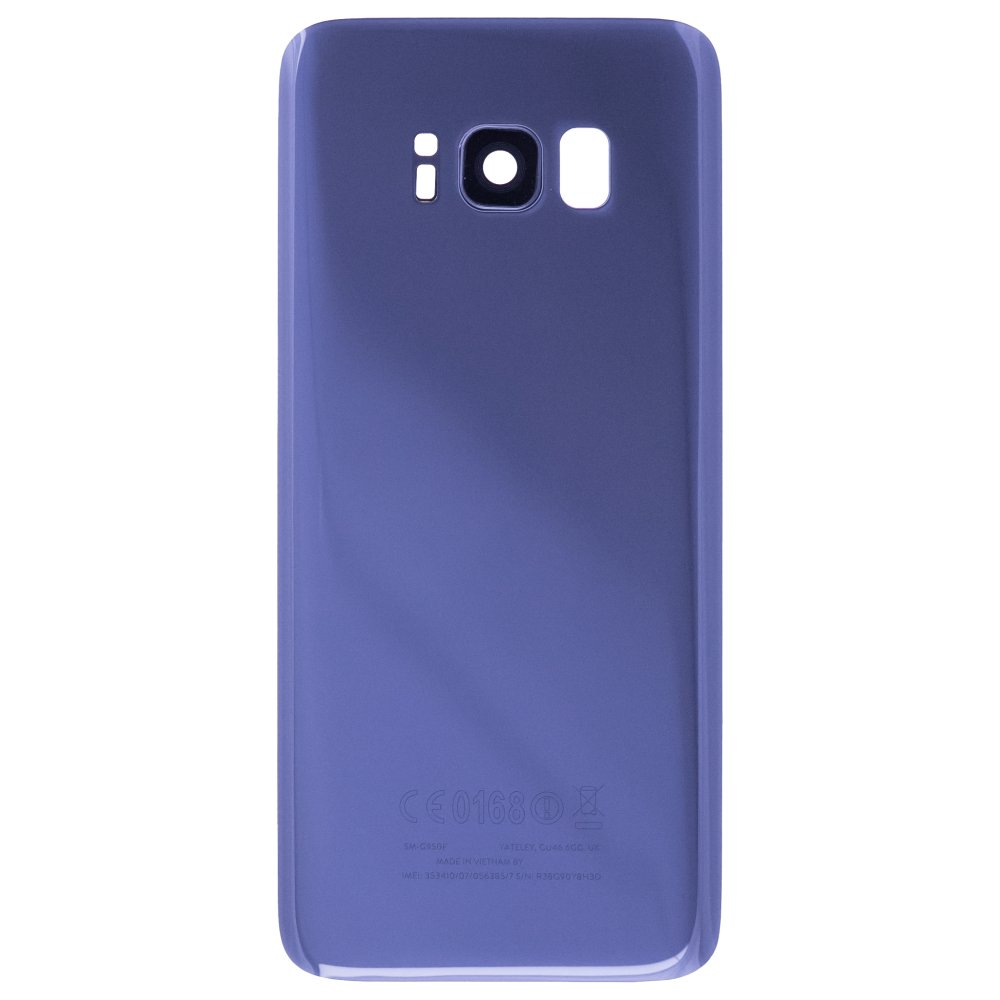 Задняя крышка для Samsung G950 Galaxy S8 (синий) (в сборе со стеклом камеры)