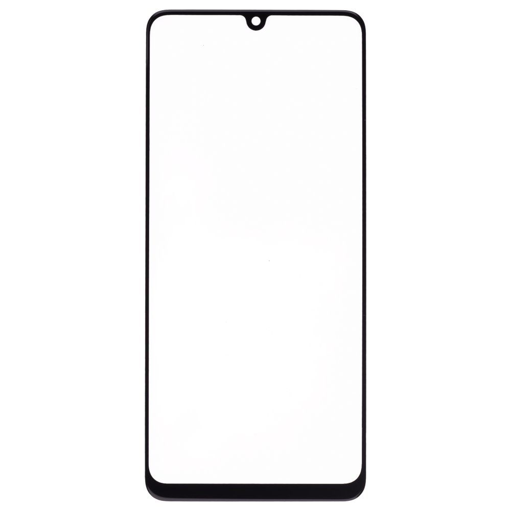 Стекло модуля для Samsung A315 Galaxy A31 + OCA (черный)