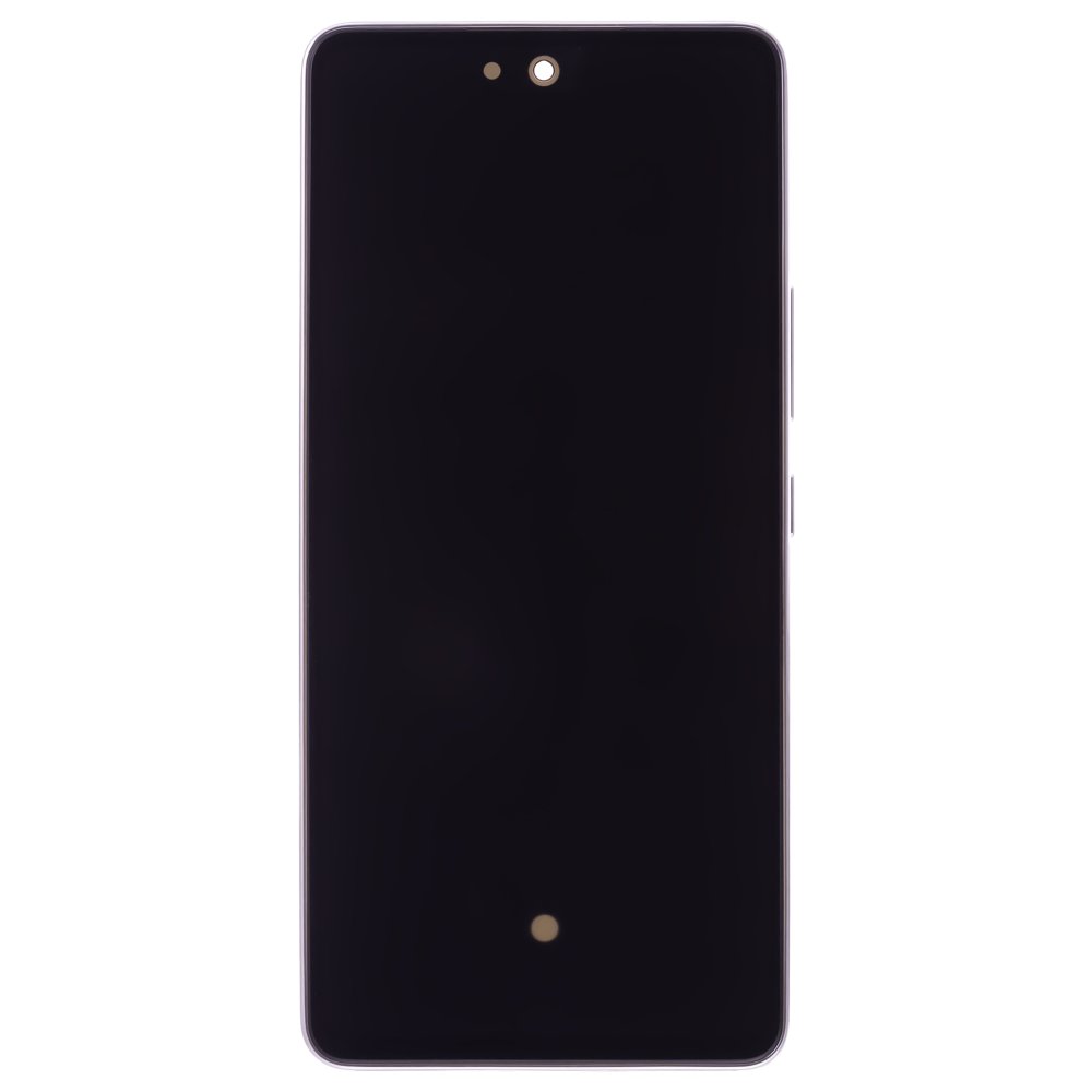 Дисплей для Samsung A536 Galaxy A53 5G + тачскрин (серебристый) (в рамке) (ORIG100) (SP)