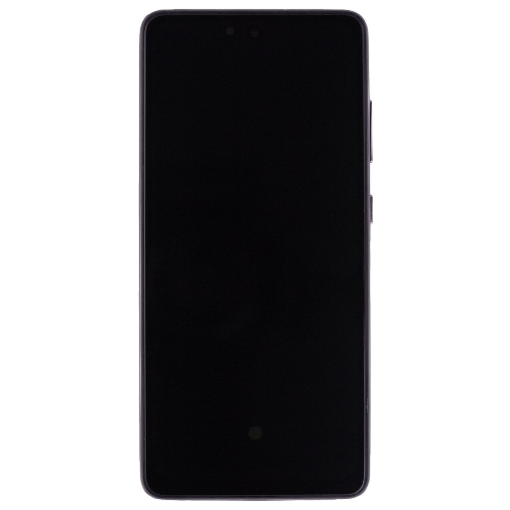 Дисплей для Samsung A525 Galaxy A52 / A526 Galaxy A52 5G / A528 Galaxy A52s + тачскрин (черный) (в рамке) (OLED) (Small Size)