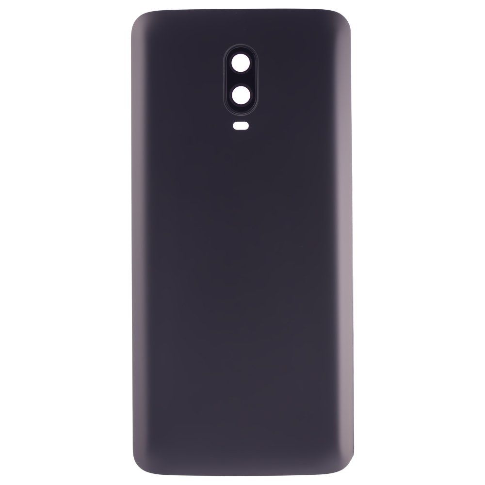 Задняя крышка для OnePlus 6T (черный матовый) (в сборе со стеклом камеры)