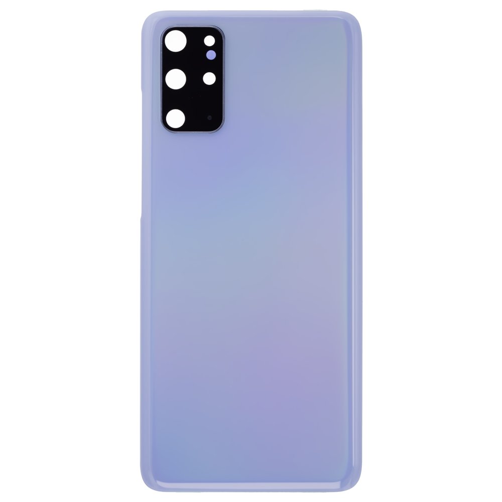 Задняя крышка для Samsung G985 Galaxy S20+ (голубой) (в сборе со стеклом камеры)