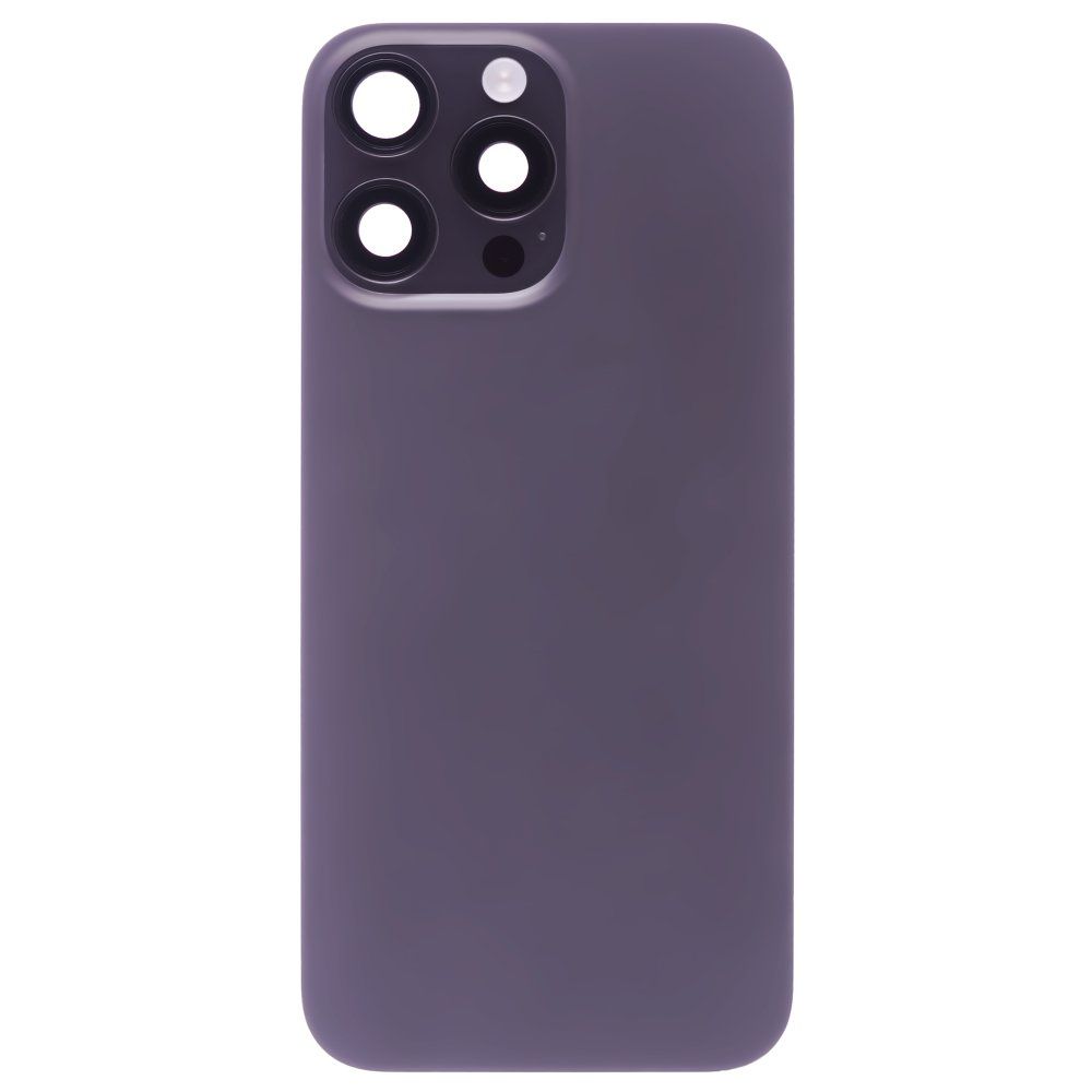 Задняя крышка для Apple iPhone 16 Pro Max (черный) (в сборе) (ORIG100) (Снятый) (возможен дефект ЛКП)
