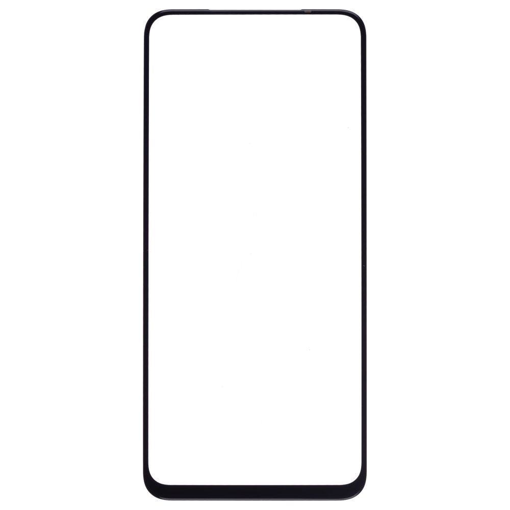 Стекло модуля для Xiaomi Redmi Note 10 4G (M2101K7AG) / Redmi Note 10S (M2101K7BG) и др. + OCA (без выреза камеры) (черный) (Musttby) (Premium)