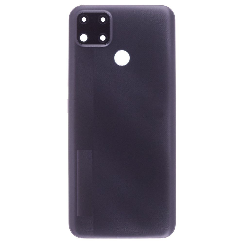 Задняя крышка для Realme C25 (RMX3191) / C25S (RMX3195) (серый) (в сборе со стеклом камеры)