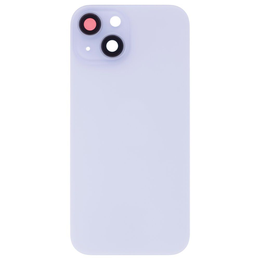 Задняя крышка для Apple iPhone 15 (голубой) (в сборе со стеклом камеры) (Premium)