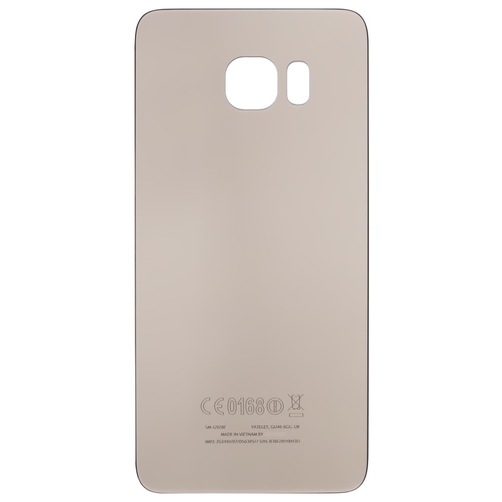 Задняя крышка для Samsung G928 Galaxy S6 Edge+/G928 Galaxy S6 Edge+ Duos (золотистый)