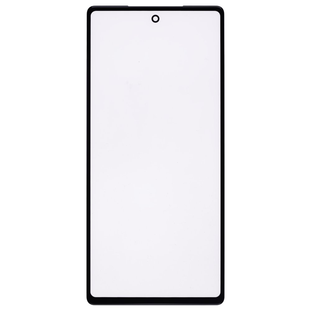 Стекло модуля для Google Pixel 6A (GX7AS/GB62Z/G1AZG/GB17L) + OCA (черный)