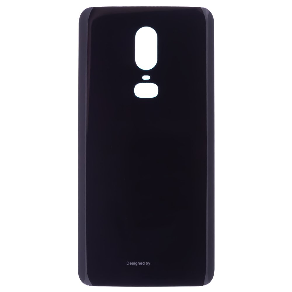 Задняя крышка для OnePlus 6 (черный глянец)