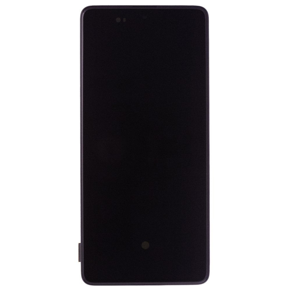 Дисплей для Samsung A715 Galaxy A71 + тачскрин (черный) (в рамке) (ORIG100) (SP)