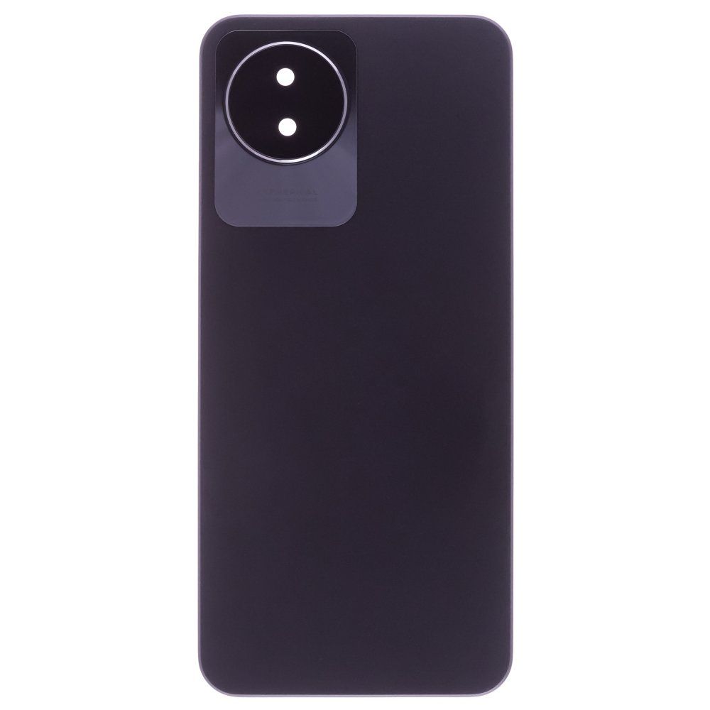 Задняя крышка для Vivo Y02 (V2217) (серый) (в сборе со стеклом камеры)