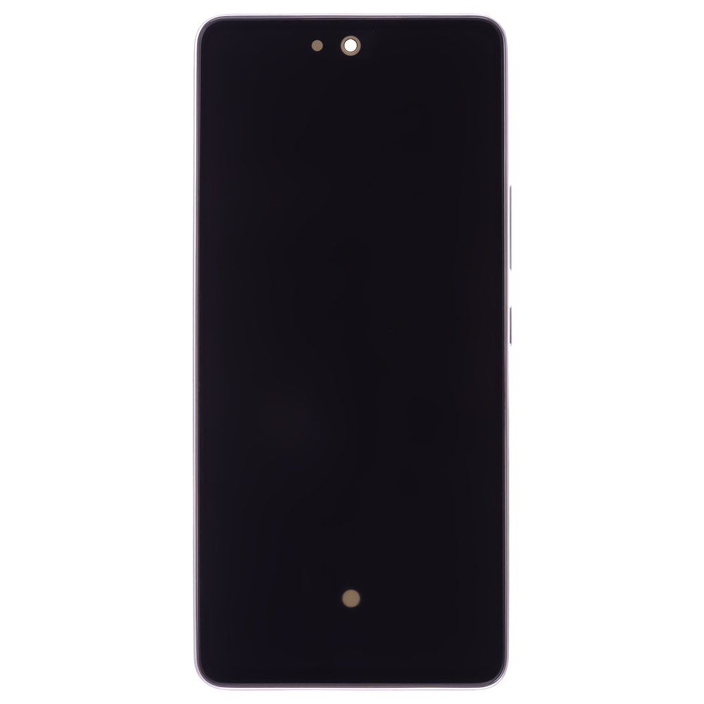 Дисплей для Samsung A536 Galaxy A53 5G + тачскрин (серебристый) (в рамке) (ORIG100) (SP)