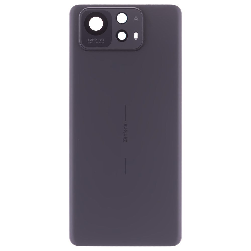 Задняя крышка для Asus ZenFone 12 Ultra (AI2501) (черный) (в сборе со стеклом камеры) (ORIG100)