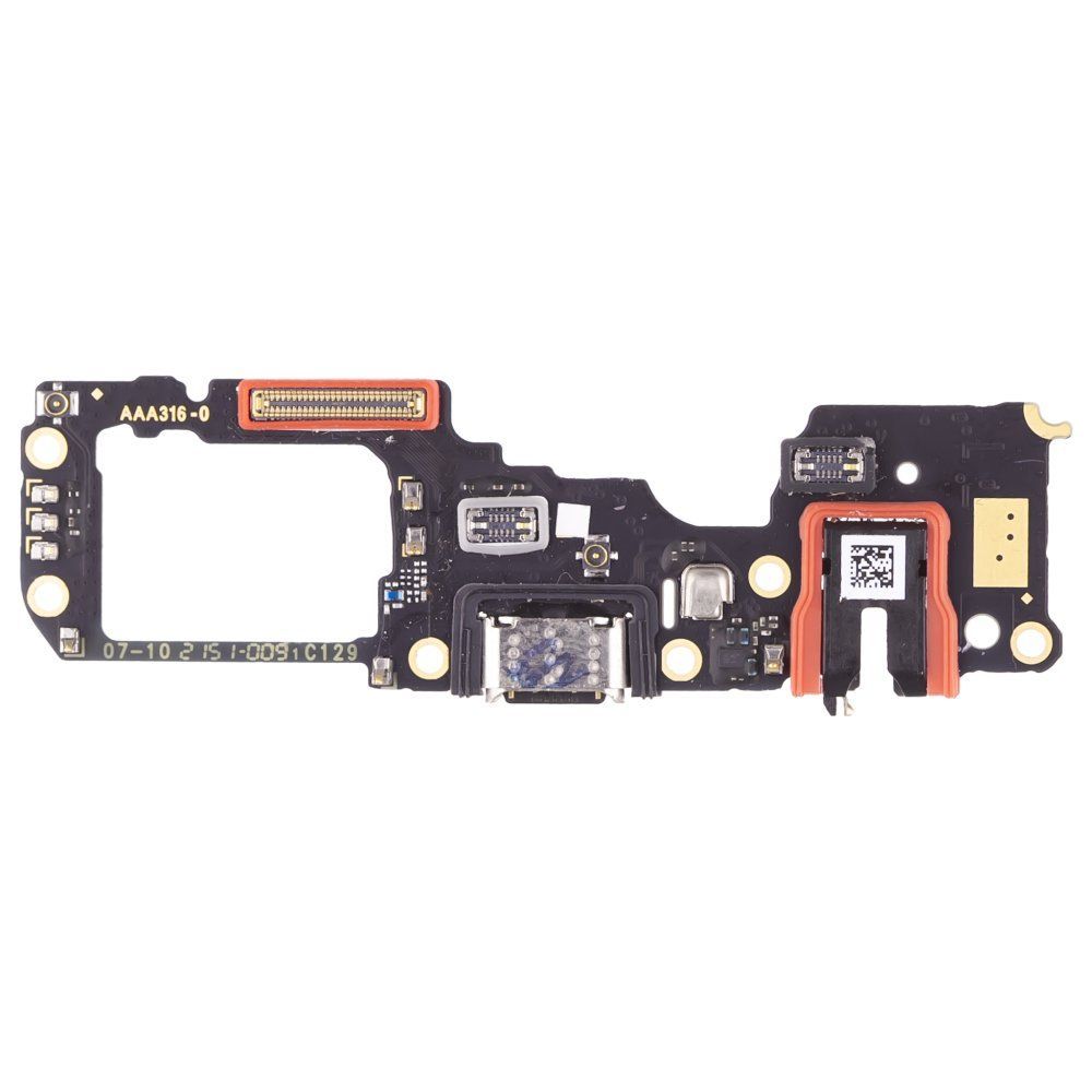 Нижняя плата для OnePlus Nord CE 2 5G (IV2201) / OPPO Find X5 Lite (CPH2371) с комп. + разъем зарядки + микрофон (ORIG100)