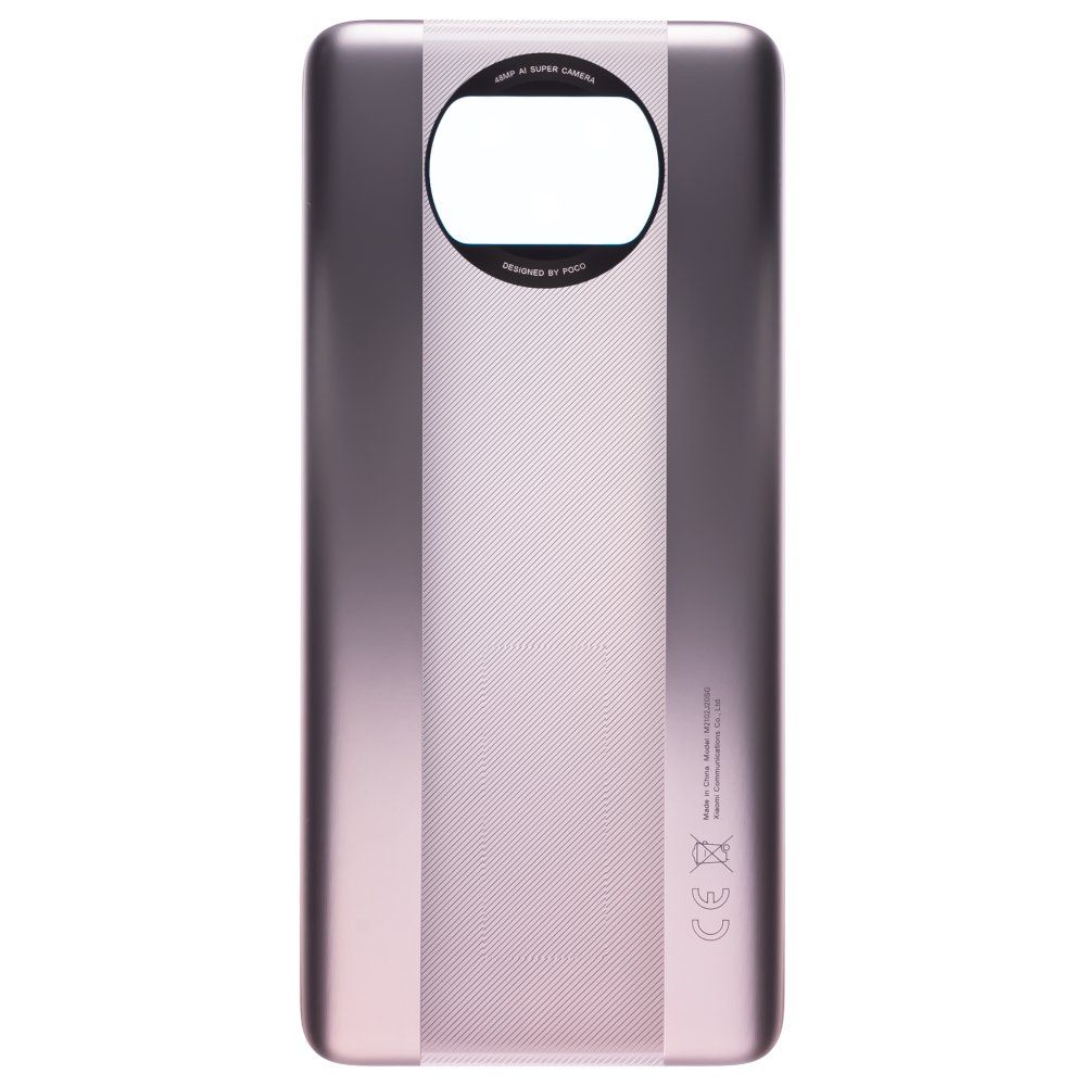 Задняя крышка для Xiaomi Poco X3 / Poco X3 NFC (M2007J20CG) / Poco X3 Pro (M2102J20SG) (бронзовый) (ORIG100)
