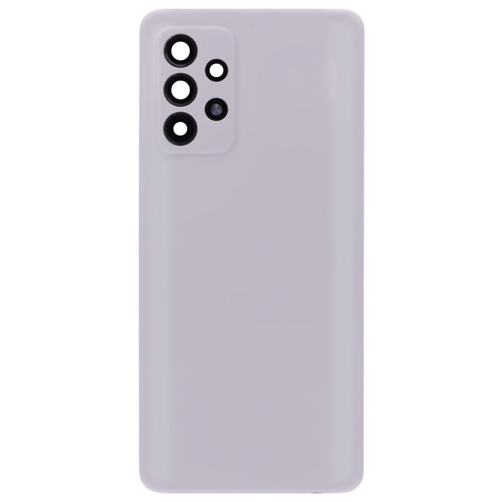 Задняя крышка для Samsung A525 Galaxy A52 / A526 Galaxy A52 5G / A528 Galaxy A52s (белый) (в сборе со стеклом камеры)